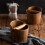Solid Wood Coffee Knock Box for DepositResidue Coffee Machine 7