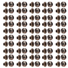 50 Stück Mehrzweck-Eisenschrauben,-Schwarz 9,5 MM 5 MM 4 MM