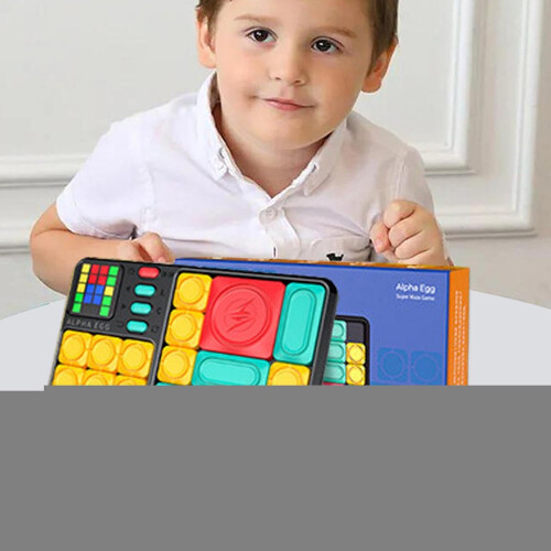 Brain Teaser Puzzle Game – Compact Console for Logical Thinking and Patience Training 1