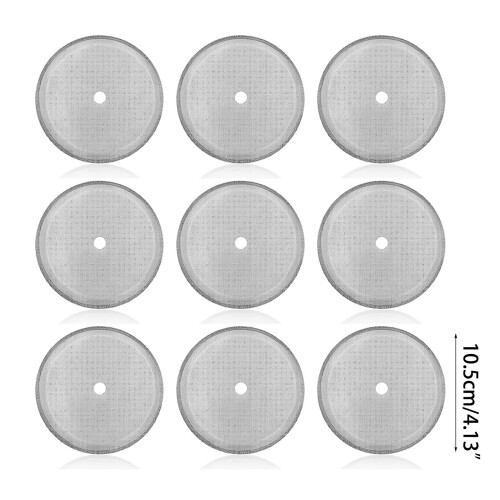 Pack of 9 Coffee Press Filter Coffee Maker Accessories Stainless 2