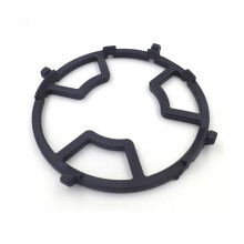 WokRing, Cast Iron Stove Shelf, Wok Support Ring, Pan Holder, Stand 17.6cm Black
