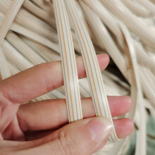 HandWoven Rattan Synthetic Rattan Flat Rattan Material (Beige) 8mm/0.3in