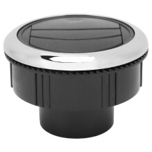 Airconditioningrooster, dashboardventilatiedeflector met zeer nauwkeurig verstelbare lamellen, geschikt voor 4 personen, bus, jacht, camper, caravan,