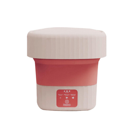 Portable Washing Machine High Capacity Mini Washer Deep-Pink EU 2