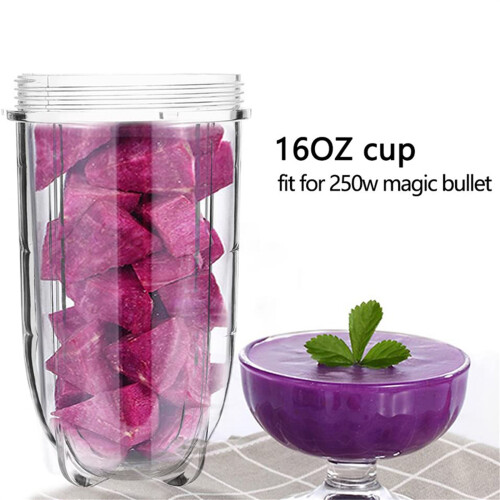 2pcs Paint Mixer 16 Ounce Tall Jar Blender Cup Container for 1