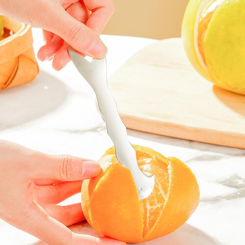 Stainless Steel Orange Peeler, Kitchen Grapefruit Peeler, Fruit Peeling Tool 1