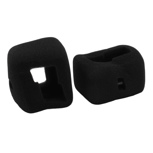 Κάλυμμα παρμπρίζ αφρού για κάμερες GoPro Hero, εργαλείο μείωσης θορύβου ανέμου με 2
