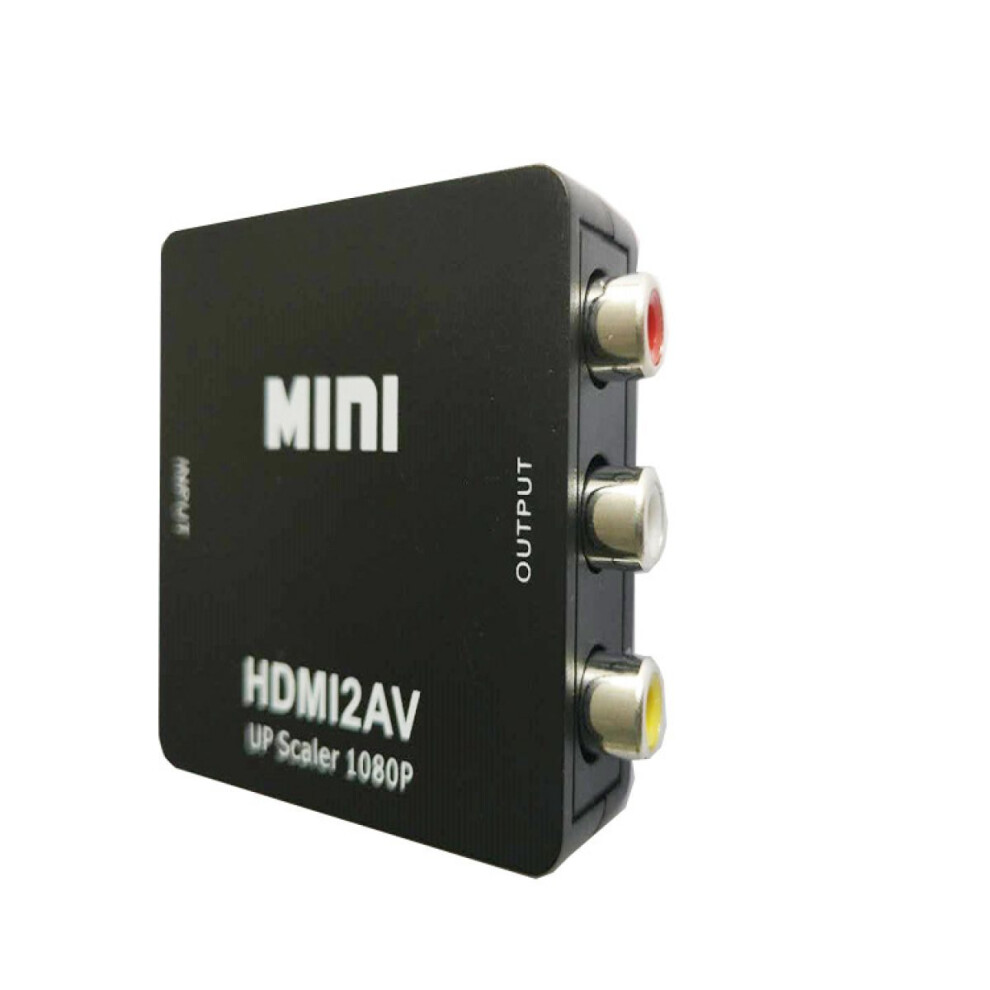 Hdmi To Rca Converter,Hdmi To Av Converter,3Rca Cvbs Av Composite Video Audio Converter Adapter With Usb Charging Cable For Pc Laptop Hdtv 9420858995135