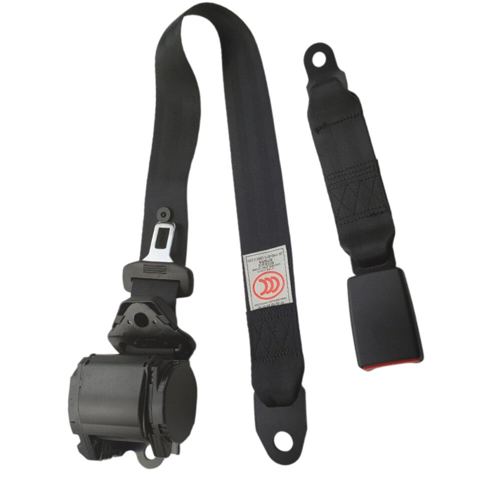 Universal Fit Retractable Lap Belt, Adjustable Retractable Belts W/ Quick Release Camlock Auto-Retracting Mechanism 4 Go Kart Van Utv Vr Buggy 9139052756380