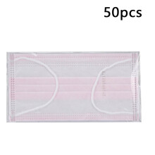 Essential Safety Companion, 3 Ply Protection Masks With Elastic Ear Loop, Disposable Face Masks For Reliable Protection In Any Environment (Pack Of 50