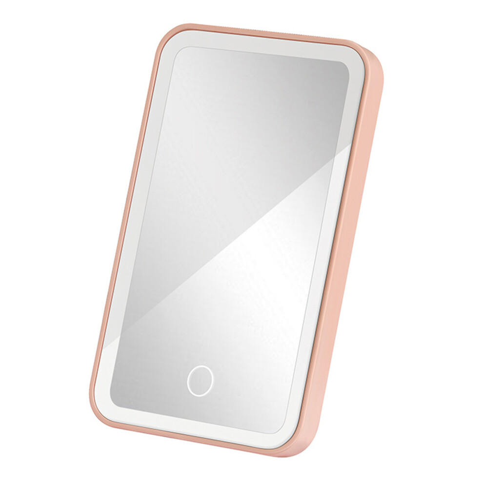 Portable Makeup Mirror W/ Adjustable Brightness, Lighted Vanity Makeup Mirror W/ Touch Switch, Rechargeable Design High-Definition Reflection 3 9139052756564