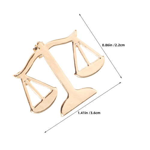 4 Pièces Épingle Boutonnière Avocat - Broche Justice 2