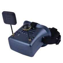 008D FPV Goggle 5.8GHz 40CH Video Receiver with DVR 3.7V/2000mAh 4.3' HD LCD 16:9 for Racing Drone BWhoop Drone