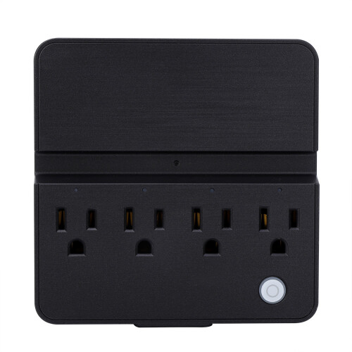Εξαιρετικά λεπτό πολύπριζο USB-C με επίπεδη πρίζα, συμπαγής φορτιστής ταξιδιού με 1