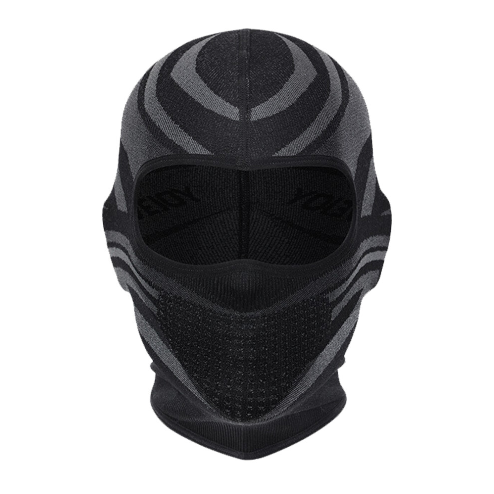 Easy Breath Balaclava For Cold Weather, Heat Retention Ski Face Mask With Honeycomb Ventilation, Windproof Thermal Hood For Snowboarding And Construct 9554910986417