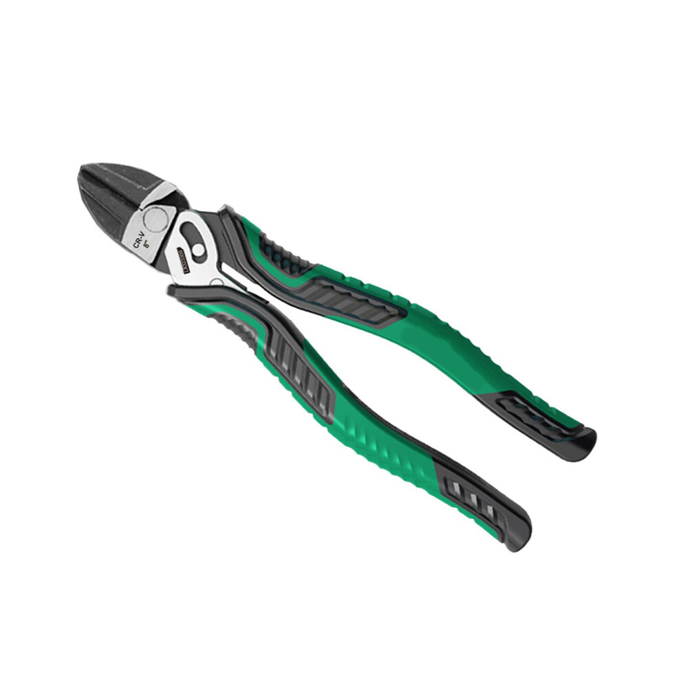 Multifunctional Side Cutting Pliers 8.5 Inch Eccentric Wire Cutters For Electrical Installation And Mechanical Maintenance Inclined Nose Pliers 9365049459488