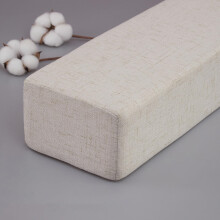 Mattress extension, mattress connector, customsize bed gap filler, beige, 200x20x10cm