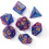 7pcs/set Polyhedral Acrylic Dice with Rich Facets for Board Game 5