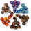 7pcs/set Polyhedral Acrylic Dice with Rich Facets for Board Game 3
