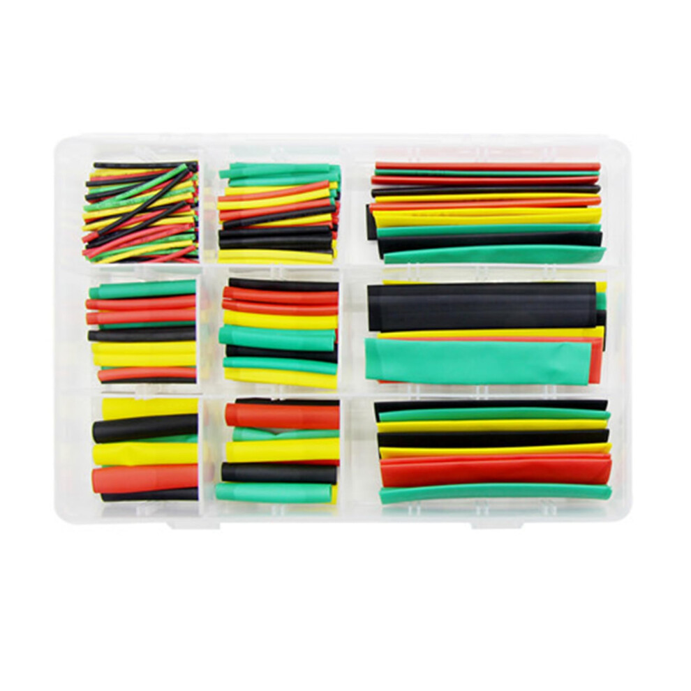 Wire Heat Shrink Tubing, Heat Shrink Tubing Kits, Insulation, Electrical, Colored, Assortment For Electronics Protection Ref: 2966 9365049460057