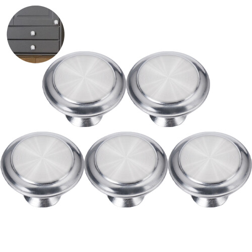Rustic Stainless Steel Drawer Handles, Quick Installation, Perfect For Kitchen Cabinets