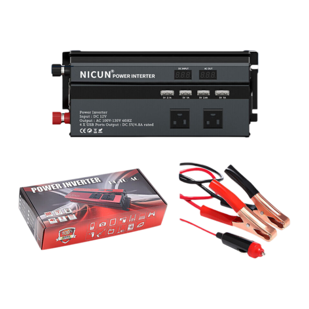 6000W Pure Sine Wave Inverter, Advanced Protection & Efficient Cooling, Intelligent Design For Reliable Power Conversion In Any Situation 9139052745629