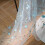 Lace Tablecloth Embroidered Designs-150x150cm blue snowflake 5