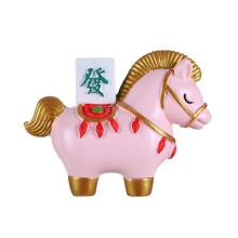 Festival Resin Horse Figurine Desk Decoration-Make a immed