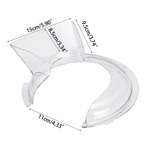 Plastic Splash Guard Replacement Mixer Cover Mixer Lids PCTG 2