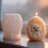 Dog Embossed Eggs Shape Silicone Molds for Resin Casting Candle 4
