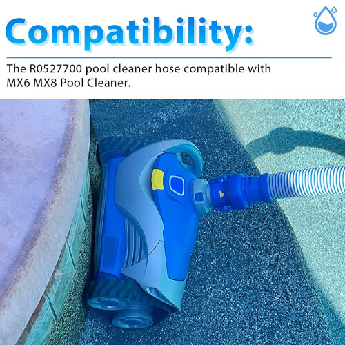 Pool Cleaner Hose Replacement 39 Inch Pool Vacuum Twist Lock 1