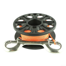 18M Diving Spool With DoubleHead Buckle Nylon Line Underwater Tool For Scuba Divers Snorkelers(B)