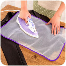 Ironing Cloth, HeatResistant, Ironing Mat, Insulation, Protective Press Net for Clothes (Color: S 35 x 50 cm)