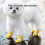 4pack Polyester Dog Boot Nonslip Soles Weatherproofed-Blue L 3