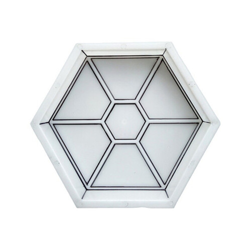 High Quality Polypropylene Hexagonal Cement Mold for