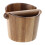 Coffee Powder Knock Box Solid Wood Espresso Grounds Bucket Retro 1