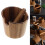 Coffee Powder Knock Box Solid Wood Espresso Grounds Bucket Retro 2