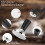 2 in 1 Espresso Hand Tampers Espresso Distribution Tools Set 7