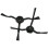 16 Pcs 3-Armed Side Brushes for S8/S8 +/S8 Pro/G20 for Sweeping 5
