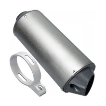Silencieux d'échappement pour motos tout-terrain, collier de serrage pour tuyau d'échappement avec installation facile et réduction du bruit,