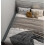 Memory Foam Bed Bridge Extender Set Double to King/Queen Conversion Gray 2