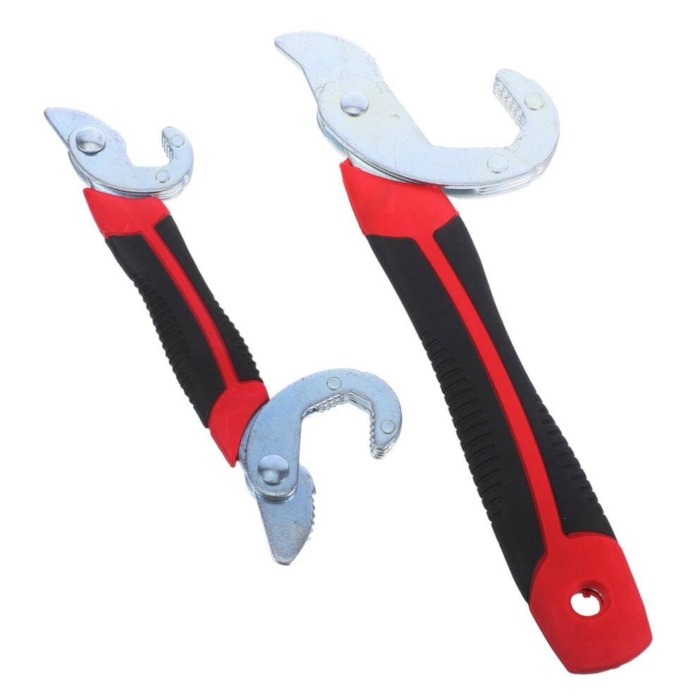 2 Pieces Multifunctional Adjustable Wrench Set For Water Repairs, Portable Hand Tool With Userfriendly Design And Sturdy Construction For 9365049460873
