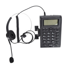 Tischtelefon für Zuhause und Büro, kabelgebundenes Festnetztelefon mit Anruferkennung und Audioausgang, keine Batterie erforderlich, gute Qualität