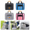 Ventilated Foldable Pet Carriers Strong Oxford Fabric-Black 3
