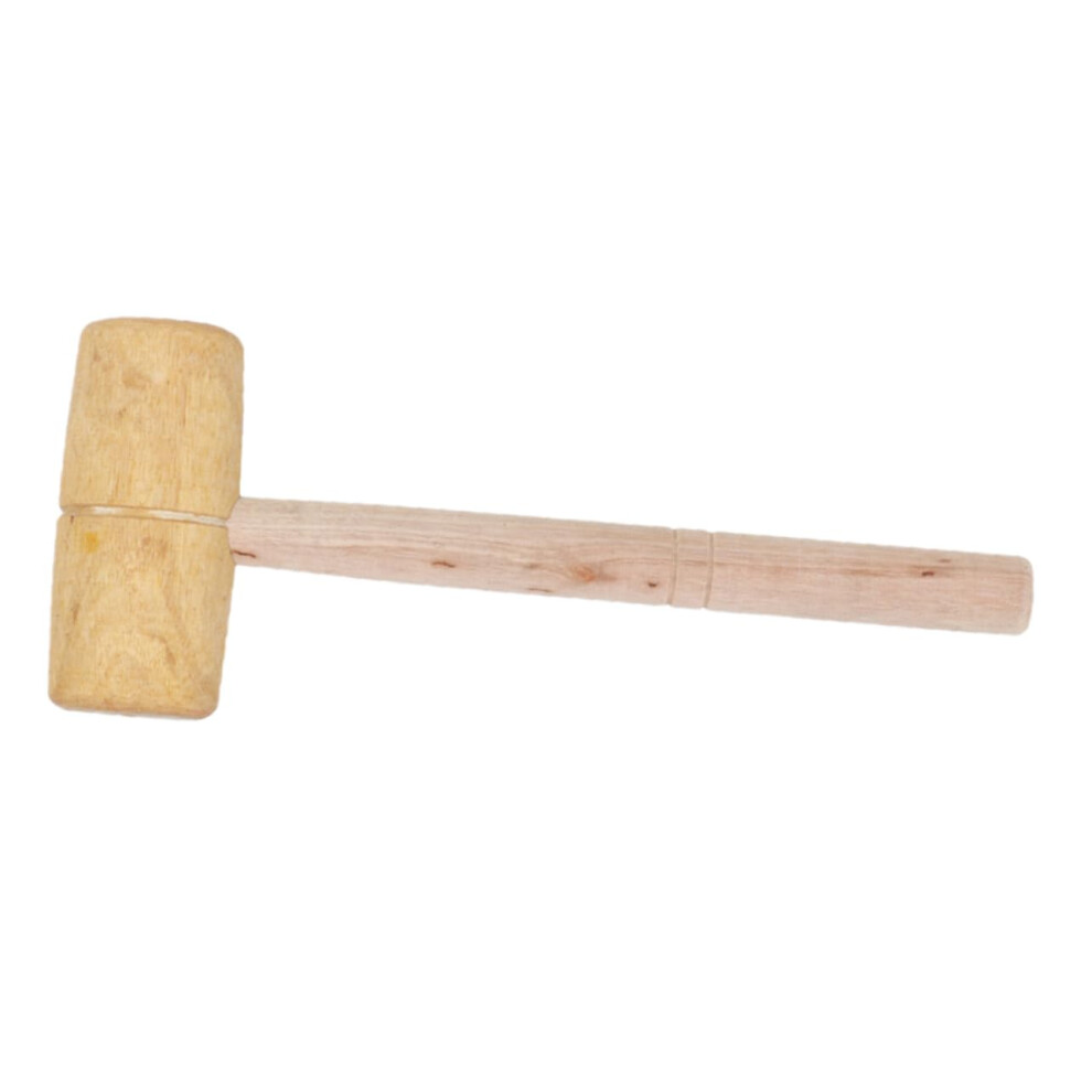 Compact Wooden Hammer Made Of Solid Wood For Diy Projects And Professional Woodworking With Nonslip Grip And Versatile Applications For Various Tasks 9365049462419