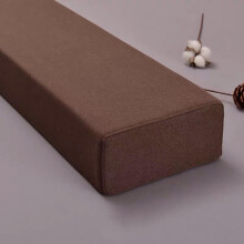 Bed Gap Filler Custom Size Closed Seam Bridge Pillow Stopper King Queen Armrest Support Cushion Removable Cover Sofa Accessories Dark Coffee