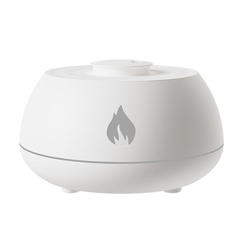 Essential Oil-Aroma Therapy-Diffuser Flame Diffuser-White