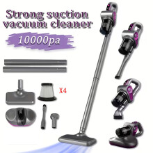 4 in 1 Stick Handheld Cordless Vacuum Cleaner For Carpet Floor Pet Hair