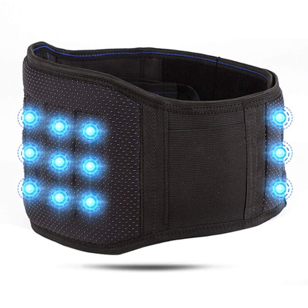 Magnetic Therapy Lower Back Brace  Support For Chronic Pain, Sciatica, Spasms, Nerve And Herniated Or Slipped Disc For Pain Relief