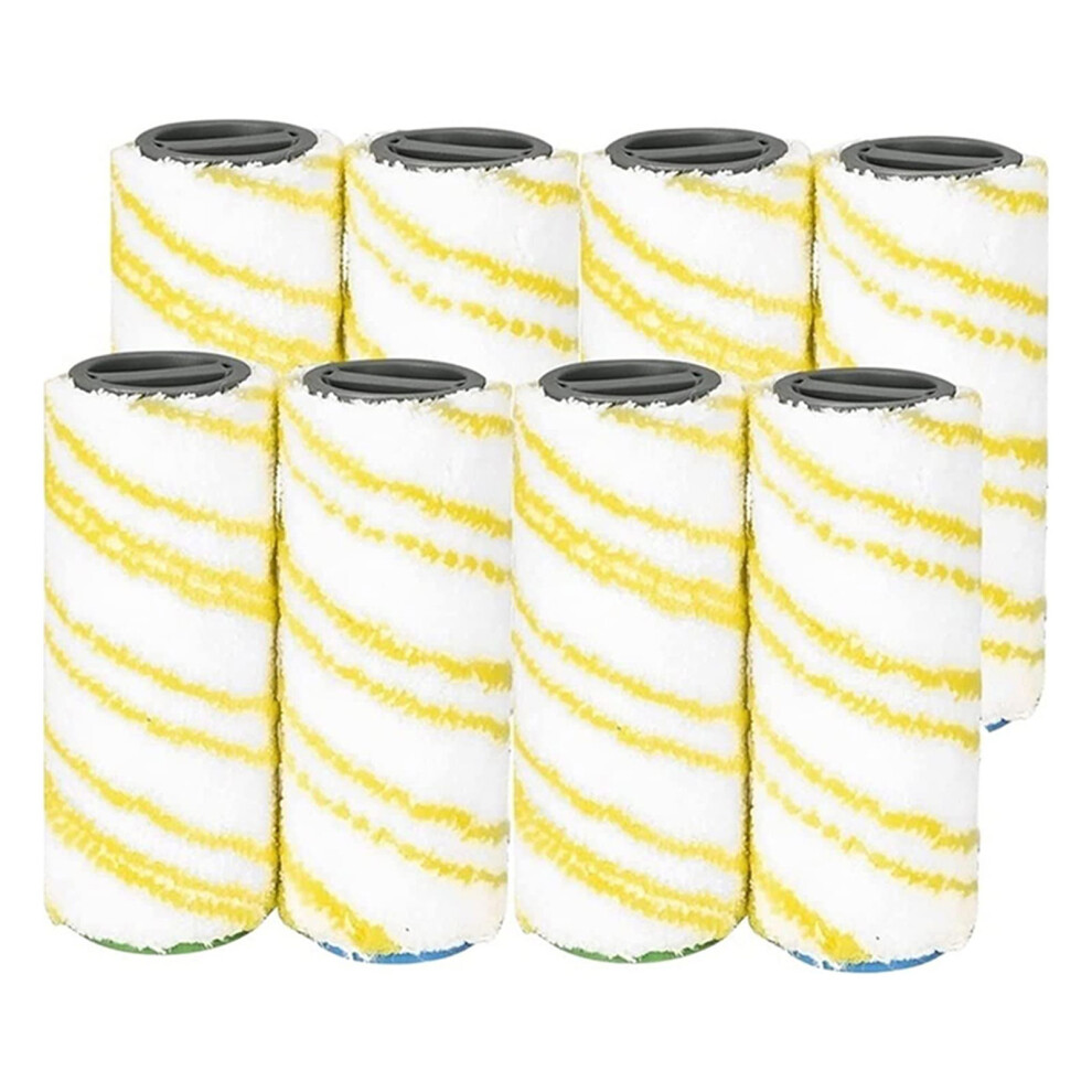8X Microfiber Roller Brush For Karcher Fc5 Fc7 Fc3 Electric 7732000423277